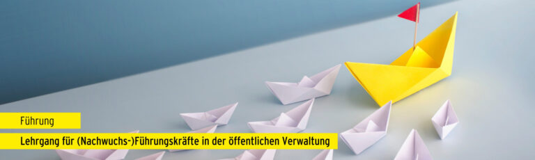 Lehrgang für (Nachwuchs-)Führungskräfte in der öffentlichen Verwaltung 2025